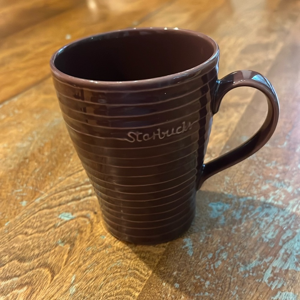 Starbucks Coffee Design House Stockholm Mug 2009 plum/purple/brown